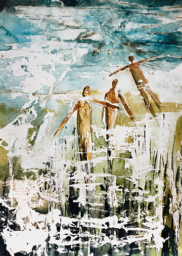 Vėjas džiovina akis